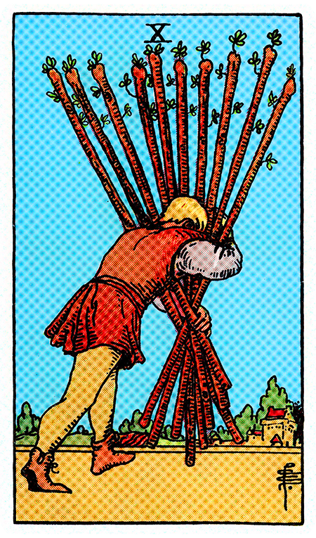 Ten of Wands