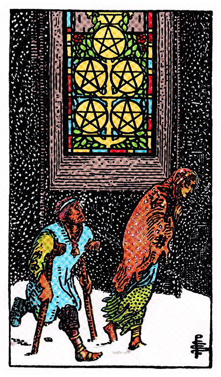 Five of Pentacles