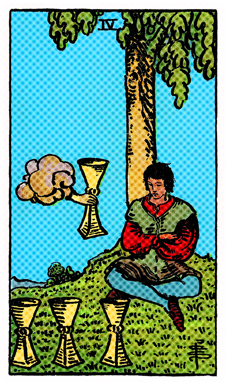 Four of Cups
