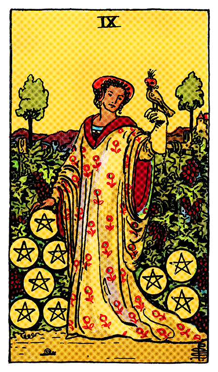 Nine of Pentacles
